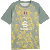 Puma Ac Milan 25/26 Pre Match Short Sleeve T-shirt Vert M Homme