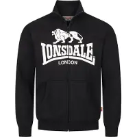 Lonsdale Blencarn Full Zip Sweatshirt Noir 3XL Homme