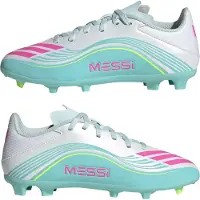 Adidas F50 Messi League Fg/mg Junior Football Boots Bleu,Argenté EU 36 Enfants