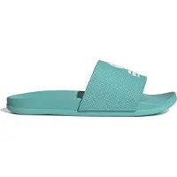 Adidas Claquettes / Tongs 'Adilette' turquoise / blanc