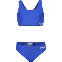 Hummel Maillot de bain de sport 'JR Solid' bleu outremer / blanc