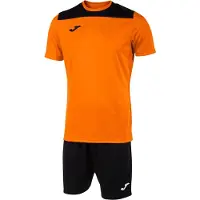 Joma phoenix ii sportset oranje -zwart l - respirant et durable