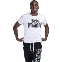 Lonsdale T-Shirt noir / blanc
