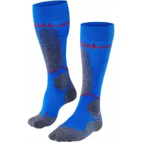 Falke - Chaussettes de ski - SK4 Advanced Compression Light M Olympic pour Homme en Laine - Taille 39-41 - Bleu