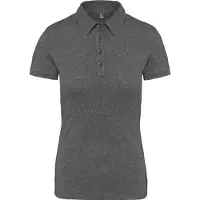 Kariban Pack 5 Polo jersey manches courtes femme Grey Heather - Kariban K263 - Taille S