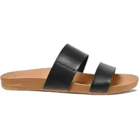 Reef pour femme. RF0A3OKSBLN Sandales Cushion Vista noires (38.5), Plat, Aucun, Casuel
