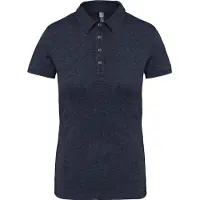 Kariban Pack 5 Polo jersey manches courtes femme French Navy Heather - Kariban K263 - Taille XL