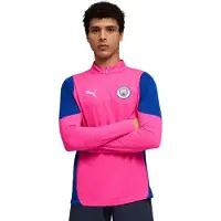 Puma Sweat à Demi-zip Entraînement Manchester City Fc 25/26
