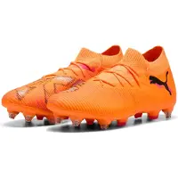 Puma Chaussure de foot 'Future 8 Match' orange / noir
