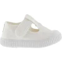 Victoria Ballerines enfant SANDALIA LONA TINTADA filles - Blanc - 18
