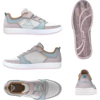Kappa Baskets basses enfant LOGO SHAY EV KID filles - Blanc - 30