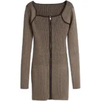 Desigual Robe 'REPRIS_VEST_KIRKWALL 26SWVFX2' marron