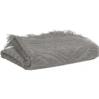 Vivaraise Serviette Toilette Zoe Orage 50 X 100 Cm Vivaraise
