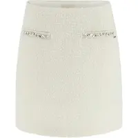 GUESS W6rd56wj632 Short Skirt Blanc S Femme