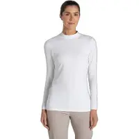 Craghoppers Nosilife Mock Neck Long Sleeve T-shirt Blanc 40 Femme
