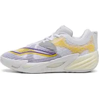 Puma Chaussures de basket All-Pro NITRO 2 "White Pelé Yellow" pour Unisex