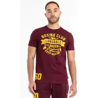 Lonsdale T-Shirt 'Gruting' curry / lie de vin