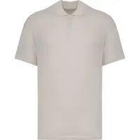 Native Spirit Polo en piqué respectueux de l'environnement, épaules recoupées, pour hommes