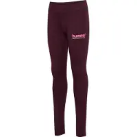 Hummel Pantalon de sport rouge foncé