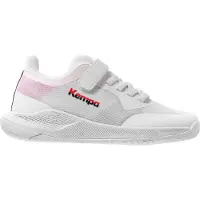 Kempa Kourtfly Kids - blanc/rouge/noir, Taille:30