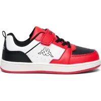 Kappa Baskets basses enfant LOGO SHAY EV KID garcons - Blanc - 34