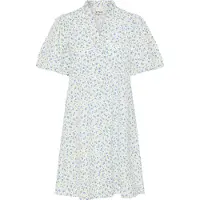 Ichi Robe 'Qwin' bleu / vert / blanc cassé