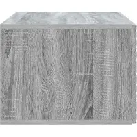 vidaXL Meuble TV mural 78,5 x 31 cm Gris Sonoma