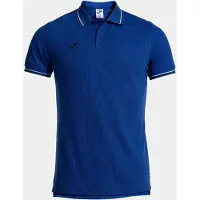 Joma Confort Classic Short Sleeve Polo Bleu L Homme