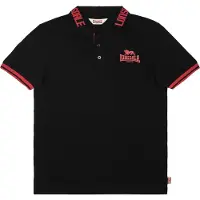 Lonsdale T-Shirt 'Byermoor' rouge / noir