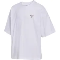 Hummel T-Shirt 'Silly' beige foncé / bleu / blanc