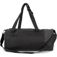 Kimood Sac de sport forme tube avec compartiment chaussure s?par? Black - Kimood KI0630 - Taille One Size
