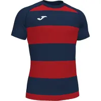 Joma Pro Rugby Ii T-shirt à manches courtes Rouge, Bleu XL Homme Rouge, Bleu XL