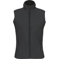 Kariban M?LODIE > GILET MICROPOLAIRE FEMME Dark Grey - Kariban K906 - Taille XS