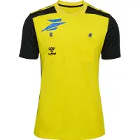 Hummel T-shirt à manches courtes Ffhb, jaune, taille XL, femme, jaune, taille XL