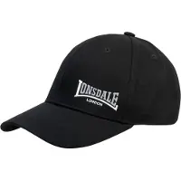 Lonsdale Casquette 'ENVILLE' noir / blanc