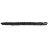 Elvedes ELEDEDES Tuyau spiralé (15 mm) 10 mètres noir noir