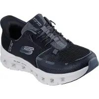 SKECHERS Hommes, Baskets, Pro schwarze Anthrazitschuhe, Gris, (41.5)