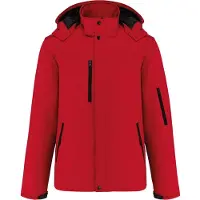 Kariban Parka Softshell matelassée pour hommes avec capuche