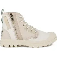 Palladium Bottines à lacets 'Pampa Detroit' beige / crème