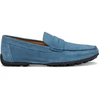 Geox KOSMOPOLIS + GRIP Chaussures hommes - mocassins confortables - chaussures basses bleues NEU