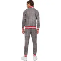 Lonsdale Survêtement grenadine / noir / blanc