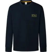Pepe Jeans pour homme. PM5800139 Sweatshirt Soren navy (L), Casuel, Coton, Marine