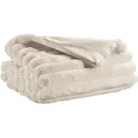 Vivaraise Plaid Alice neige - 180 x 260 cm