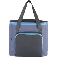 Kimood Sac isotherme avec poche zipp?e Dark Grey Heather/Navy - Kimood KI0347 - Taille One Size