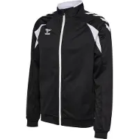 Hummel Veste de survêtement noir / blanc cassé