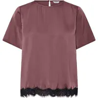 B.young Chemisier 'BYXfelici' rouge cerise / noir
