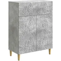 vidaXL Buffet gris béton 66 x 34,5 x 90 cm en aggloméré