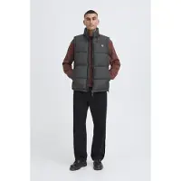 !Solid Gilet ' SDMARLIN ' gris foncé