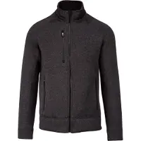 Kariban Veste zipp?e chin?e homme Dark Grey Melange - Kariban K9106 - Taille 2XL