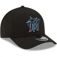 New Era 9forty Mlb Miami Marlins Cap Noir